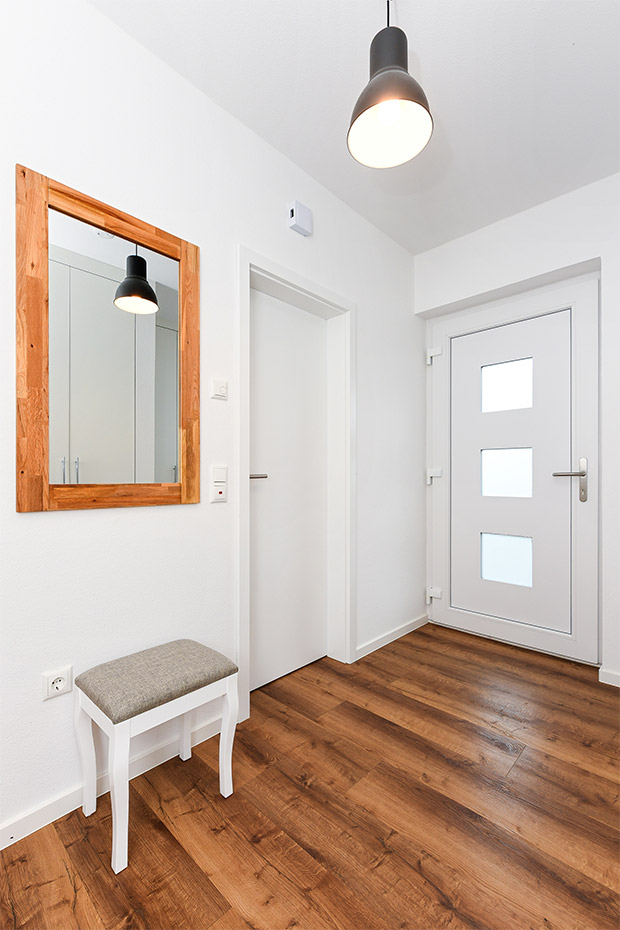 Ferienhaus „Küstenhäuschen“ - Flur im Erdgeschoss