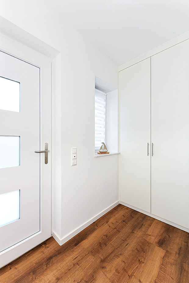 Ferienhaus „Küstenhäuschen“ - Flur im Erdgeschoss