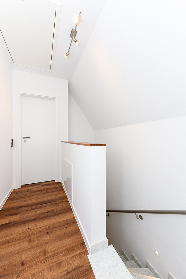 Ferienhaus „Küstenhäuschen“ - Flur im Obergeschoss