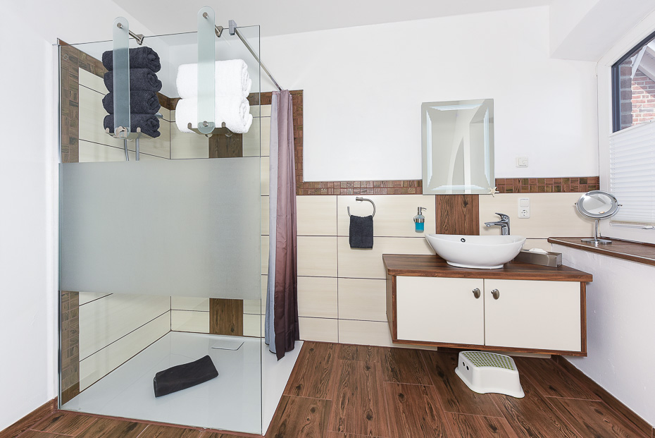 Ferienwohnung „große Wohnung“ - Badezimmer