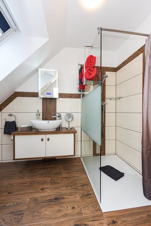 Ferienwohnung „kleine Wohnung“ - Badezimmer