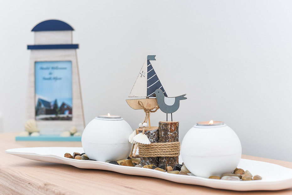 Ferienwohnung „kleine Wohnung“ - Wohnzimmer mit integriertem Küchenbereich