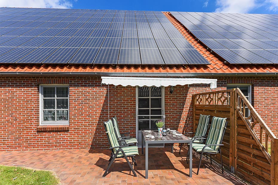 Ferienwohnung „Kuhstall“ - Terrasse