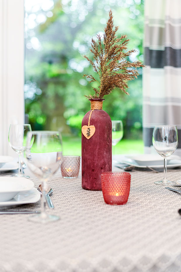 Ferienwohnung „Melkstall“ - Wohnzimmer mit integriertem Küchenbereich