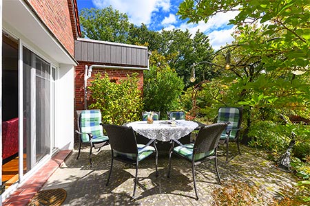 Ferienhaus „Magnolia“ - Terrasse