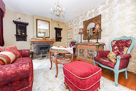 Ferienhaus „Magnolia“ - Kaminzimmer