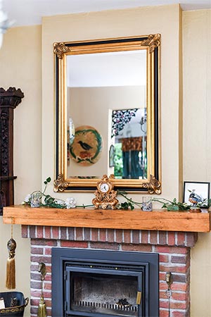 Ferienhaus „Magnolia“ - Kaminzimmer