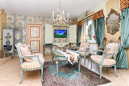 Ferienhaus „Magnolia“ - Wohnzimmer