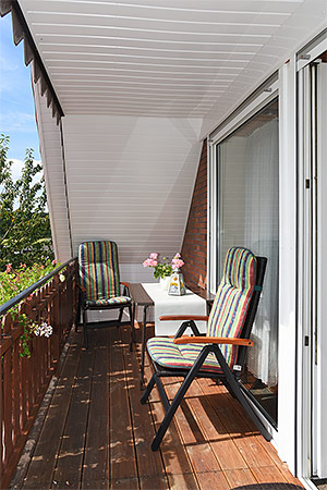 Ferienwohnung „Weitblick“ - Balkon