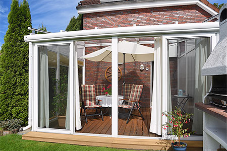 Ferienwohnung „Sommergarten“ - Wintergarten