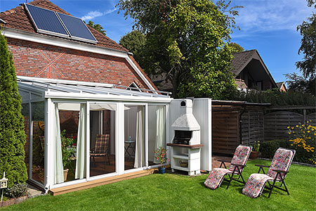 Ferienwohnung „Sommergarten“ - Wintergarten