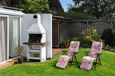 Ferienwohnung „Sommergarten“ - Terrasse