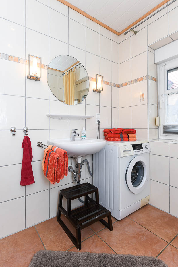 Ferienwohnung im „Haus Odin“ - Badezimmer
