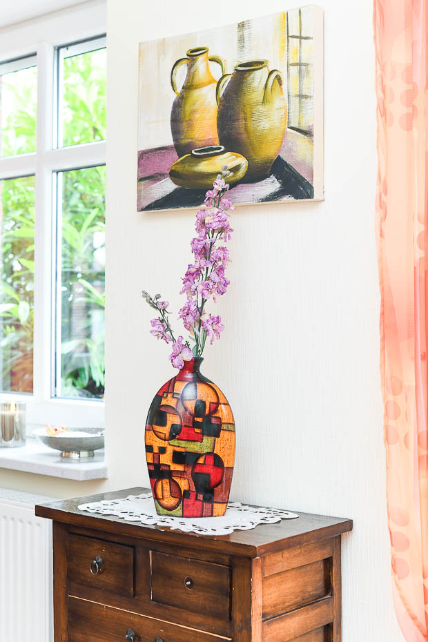 Ferienwohnung im „Haus Odin“ - Wohnzimmer mit integriertem Küchenbereich