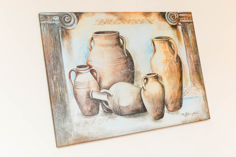 Ferienwohnung im „Haus Odin“ - Wohnzimmer mit integriertem Küchenbereich