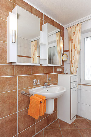 Ferienwohnung „Pamir“ - Badezimmer