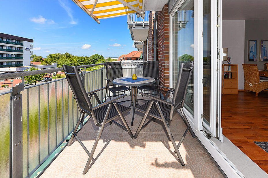 Ferienwohnung „Sonnenschein“ - Balkon