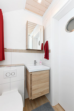 Ferienwohnung „Bei Obi“ - Badezimmer