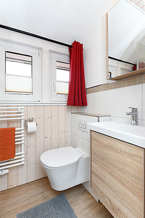 Ferienwohnung „Bei Obi“ - Badezimmer