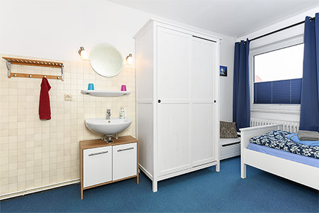 Ferienwohnung „Bei Obi“ - Schlafzimmer 2/Kinderzimmer