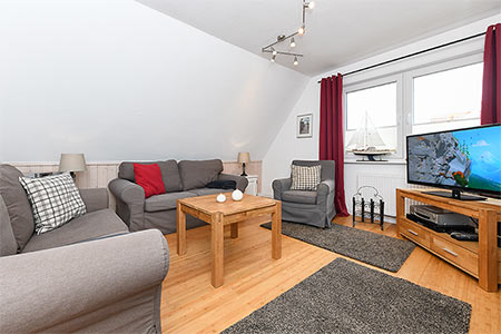 Ferienwohnung „Bei Obi“ - Wohnzimmer