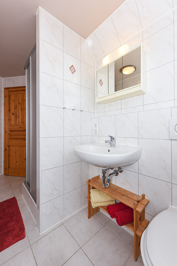 Ferienwohnung „Helgoland“ - Badezimmer