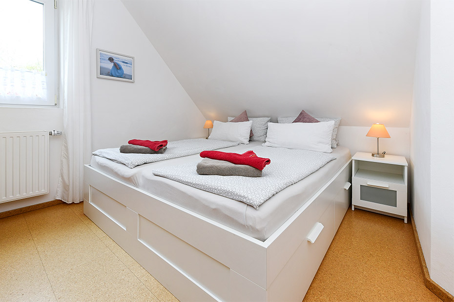 Ferienwohnung „Helgoland“ - Schlafzimmer