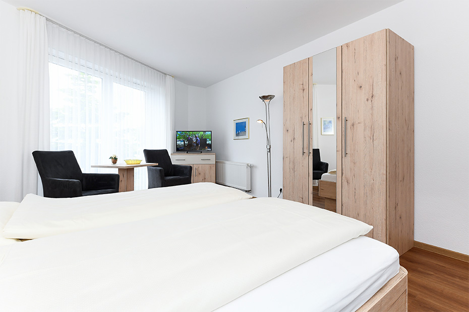 Doppelzimmer mit Terrasse oder Balkon - Beispielfoto