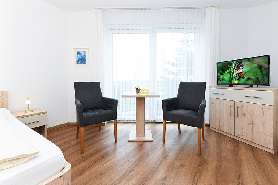 Doppelzimmer mit Terrasse oder Balkon - Beispielfoto