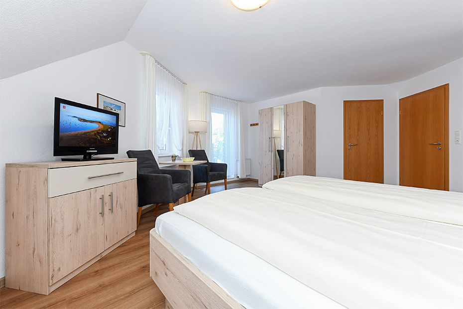 Doppelzimmer mit Terrasse oder Balkon - Beispielfoto