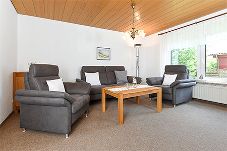 Ferienhaus „Langeoog“ - Wohnzimmer