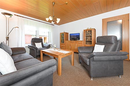 Ferienhaus „Langeoog“ - Wohnzimmer