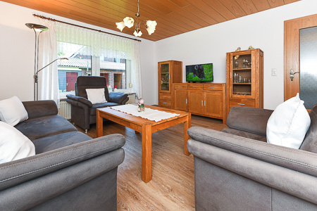 Ferienhaus „Langeoog“ - Wohnzimmer