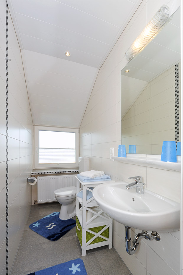 Ferienwohnung „Spiekeroog“ - Badezimmer