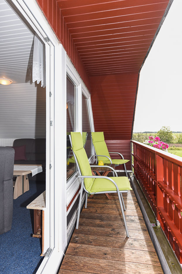 Ferienwohnung „Spiekeroog“ - Loggia