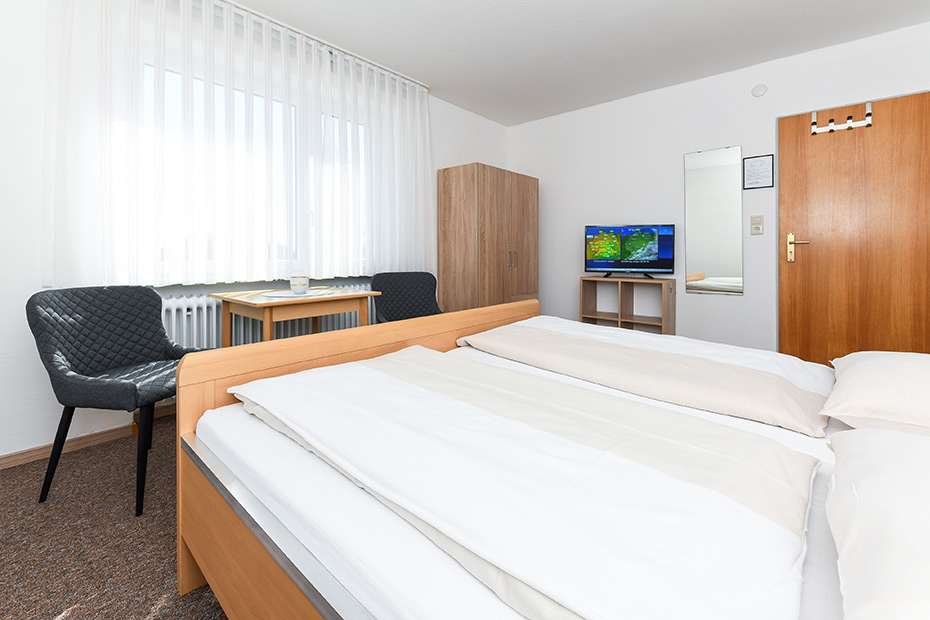 Doppelzimmer im Erdgeschoss - Beispielfoto
