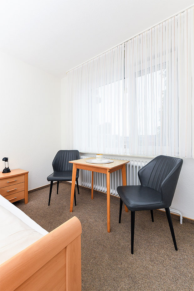 Doppelzimmer im Erdgeschoss - Beispielfoto