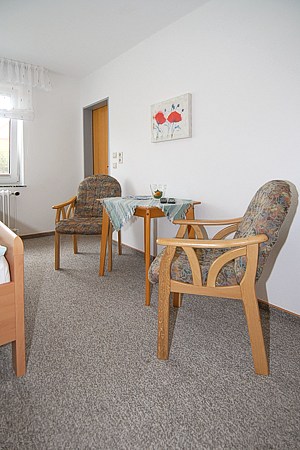 Doppelzimmer im Erdgeschoss - Beispielfoto