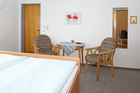 Doppelzimmer im Erdgeschoss - Beispielfoto