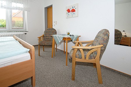 Doppelzimmer im Erdgeschoss - Beispielfoto