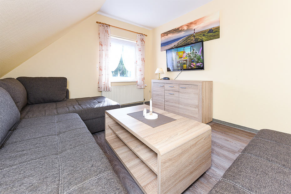Apartment „Amrum“ - Wohnzimmer