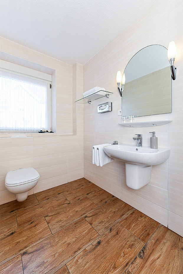 Doppelzimmer „Borkum“ - Badezimmer