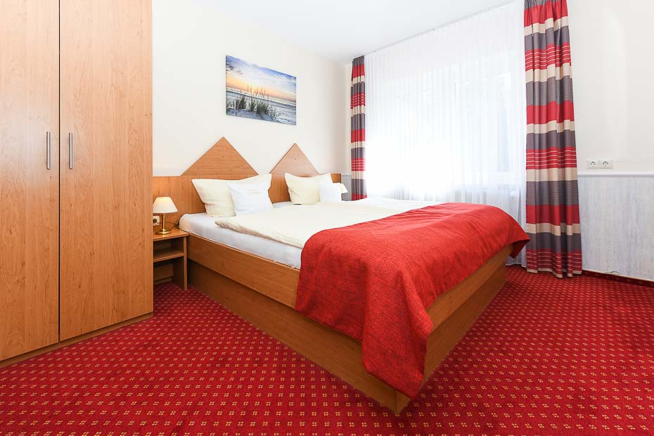 Doppelzimmer „Helgoland“ - Schlafzimmer
