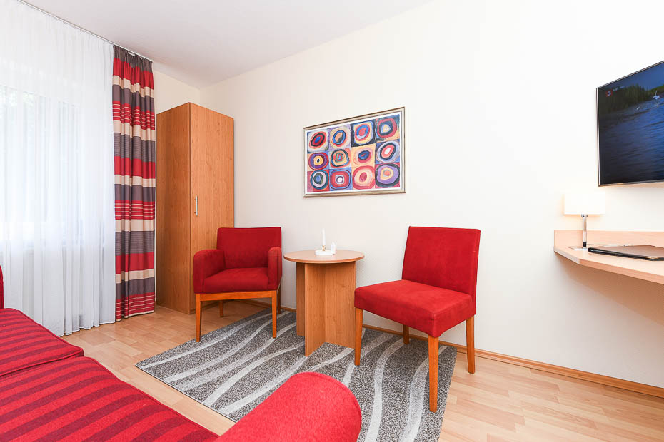 Doppelzimmer „Helgoland“ - Wohnzimmer