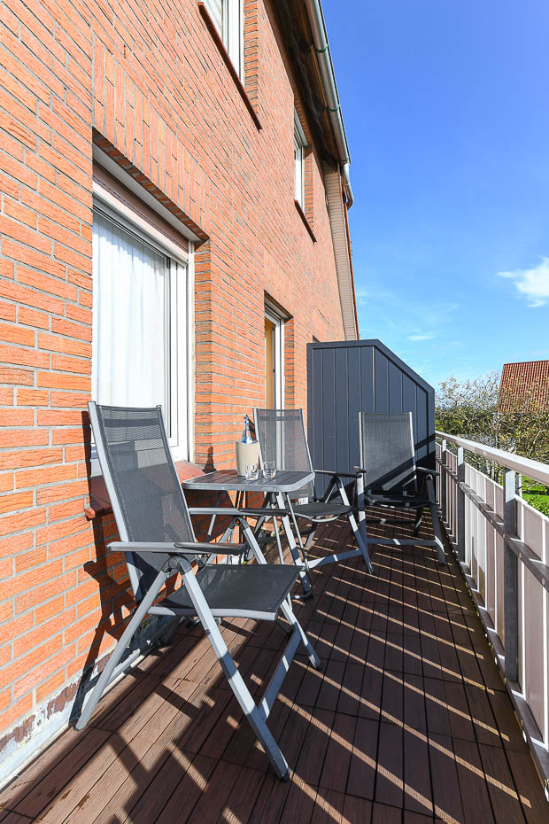 Doppelzimmer „Langeoog“ - Balkon