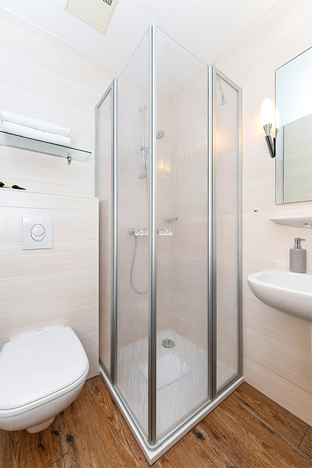 Doppelzimmer „Lütje Hörn“ - Badezimmer