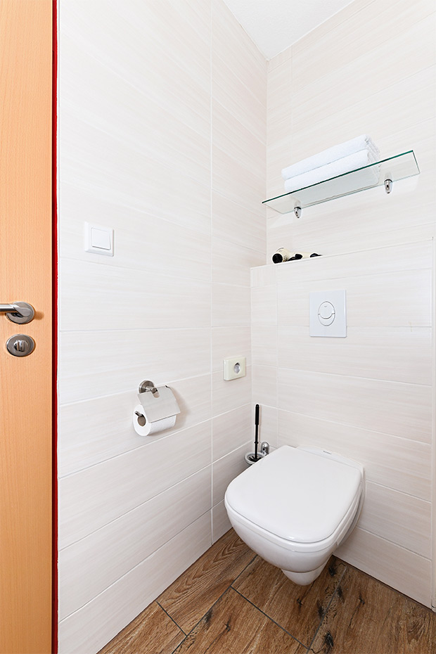 Doppelzimmer „Lütje Hörn“ - Badezimmer