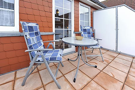 Zweibett-Zimmer - Terrasse