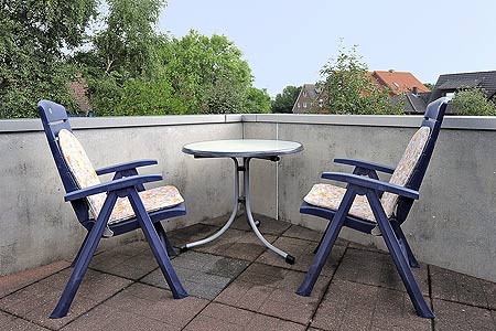 Zweibett-Zimmer - Balkon