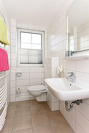 Zweibett-Zimmer - Badezimmer